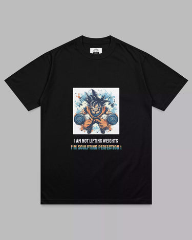 Sculpting Perfection Goku: Black Unisex Tee